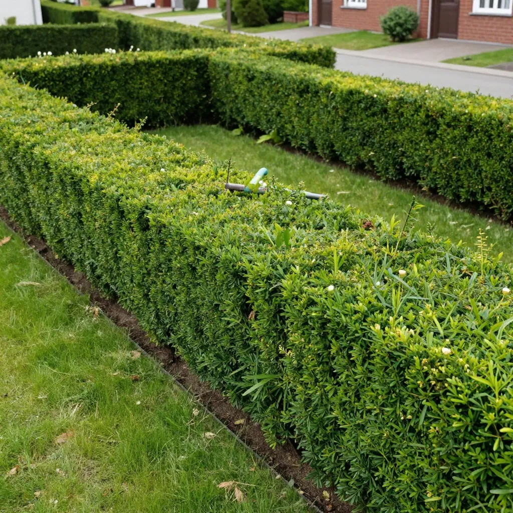 Formschnitt Hecke
